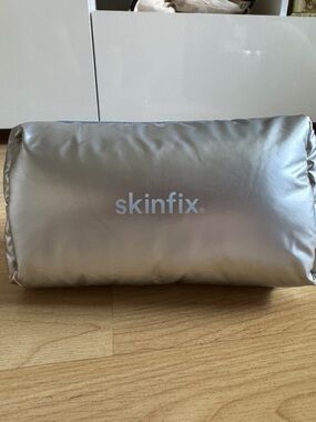 New Skinfix Metallic Silver Travel Pouch